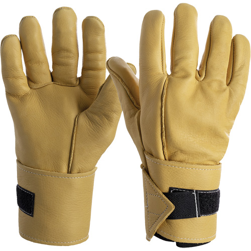 Gants antivibrations Air Glove, Taille T-petit, Paume Cuir fleur Les Distributions ICE