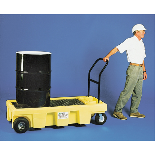 Poly-Spillcart Cart ATC, 66.5" L x 29" W x 46.9" H, 57 US gal. Spill Cap. Les Distributions ICE