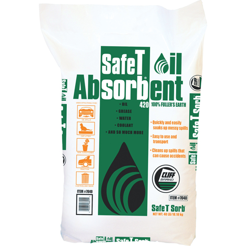 Safe T Sorb&reg; Premium Oil Absorbent Les Distributions ICE