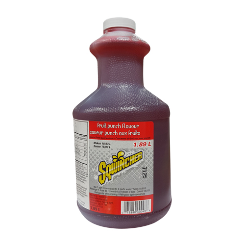 Sqwincher Boisson de r&eacute;hydratation, Concentr&eacute;, Punch aux fruits Les Distributions ICE