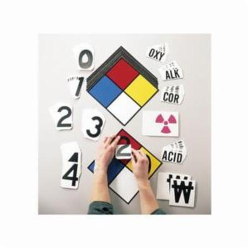 Trousse de syst&egrave;me de plaques-&eacute;tiquettes NFPA Les Distributions ICE
