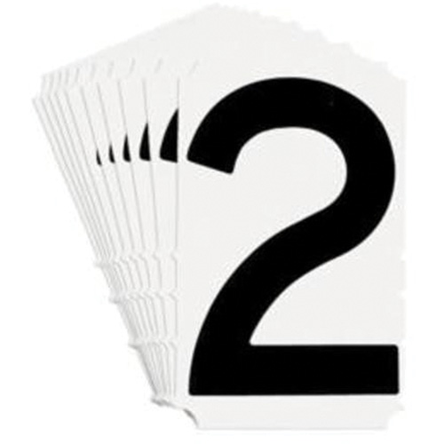 &eacute;tiquettes de lettres et chiffres gothiques individuels Quick-Align, 2, 4" h, Noir Les Distributions ICE