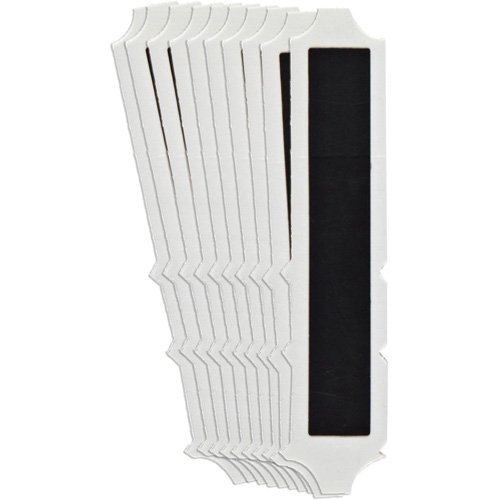 &eacute;tiquettes de lettres et chiffres gothiques individuels Quick-Align, I, 4" h, Noir Les Distributions ICE