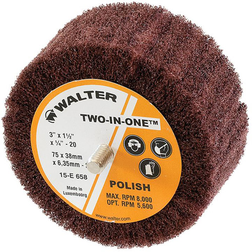 Meule &agrave; lamelles abrasives Two-In-One Les Distributions ICE