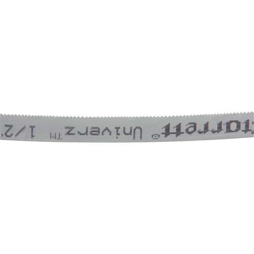 Univerz Portable Band Saw Blade, Bi-Metal, 44-7/8" L x 1/2" W x 0.020" Thick, 14-18 TPI Les Distributions ICE