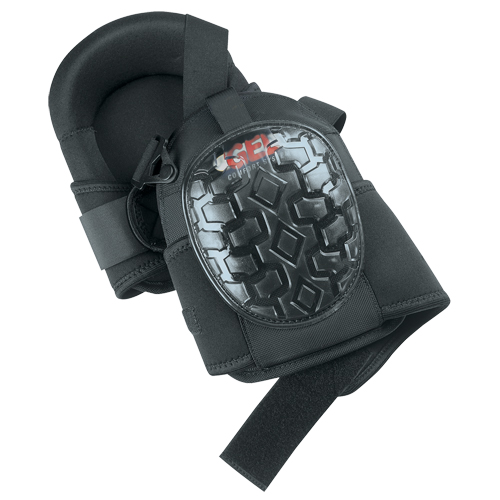 Professional Kneepads, Buckle/Hook and Loop Style, Gel Caps, Foam Pads Les Distributions ICE