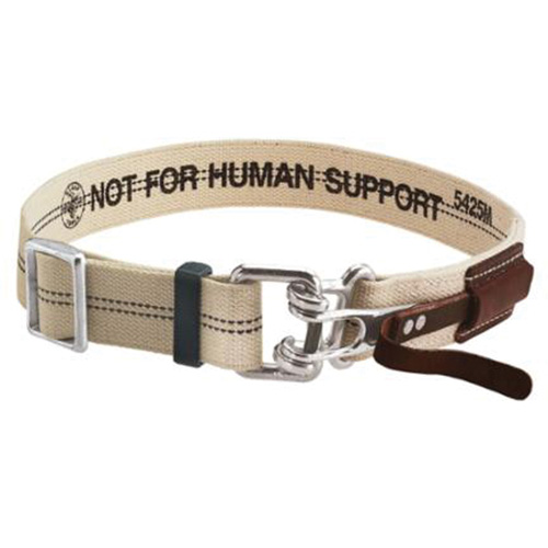 Ceinture &agrave; outils avec boucle &agrave; d&eacute;gagement rapide, Coton/Polyester, Beige Les Distributions ICE
