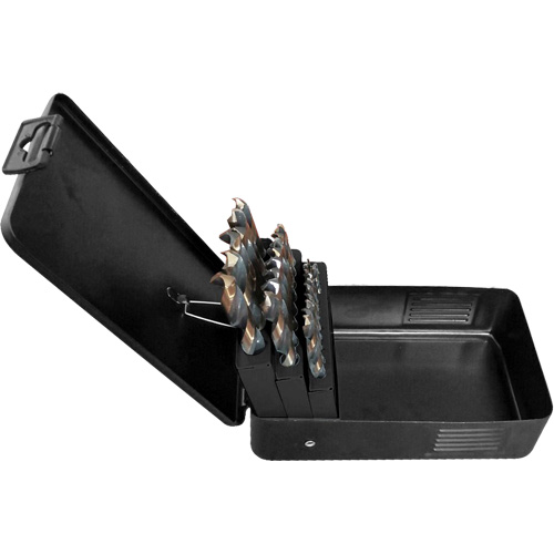 Jobber Length Drill Bit Set, 29 Pieces, High Speed Steel Les Distributions ICE