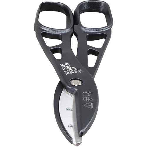 Tin Snips, 3-1/2" Cut Length, Straight Cut Les Distributions ICE