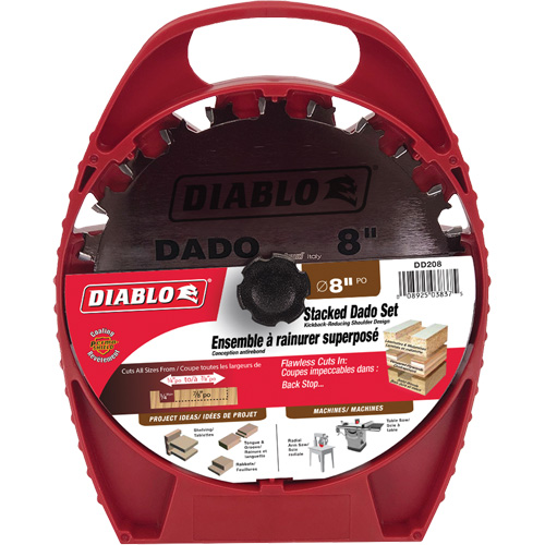 Carbide Stacked Dado Saw Blade Set Les Distributions ICE