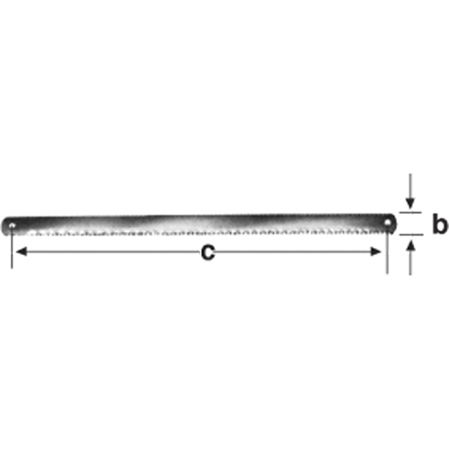 Lame de scie, 11-3/4" lo Les Distributions ICE