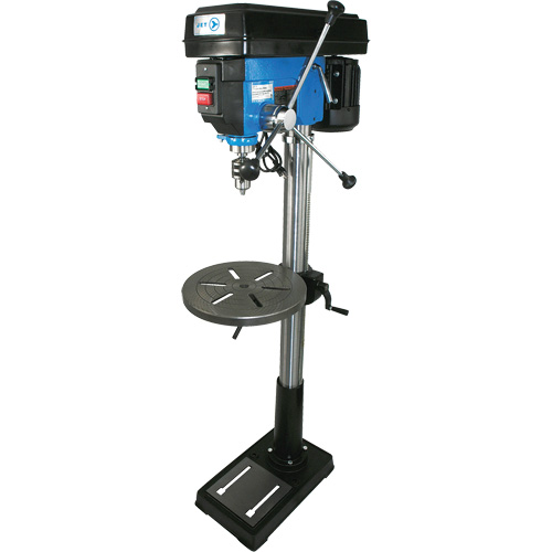 Perceuse &agrave; colonne de plancher &agrave; 16 vitesses, 17", Mandrin 5/8", 3380 tr/min Les Distributions ICE