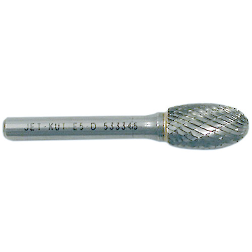 Fraise ovale, 1/4" dia., 1/4" Tige, 3/8" Prof. de la coupe Les Distributions ICE