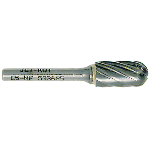 Fraise &agrave; bout sph&eacute;rique pour aluminium et mat&eacute;riaux non ferreux C5-NF JET-KUT, 1/2" dia. Les Distributions ICE