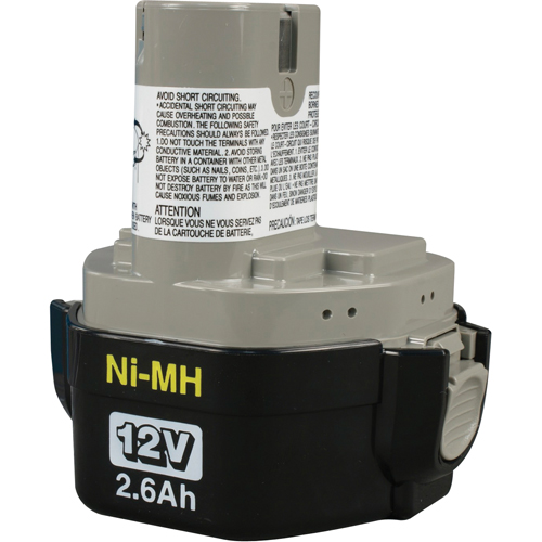 Pod-Style Battery, Ni-MH, 12 V, 2.6 A Les Distributions ICE