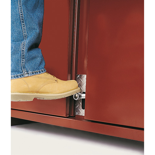Jobsite Shelf Cabinet, Steel, 47.5 Cubic Feet, Red Les Distributions ICE