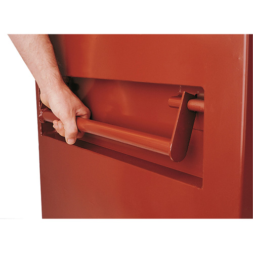 Jobsite Shelf Cabinet, Steel, 47.5 Cubic Feet, Red Les Distributions ICE
