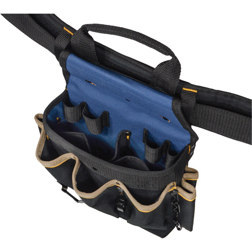 20 Pocket Tool Belt Combo, Polyester, Black Les Distributions ICE