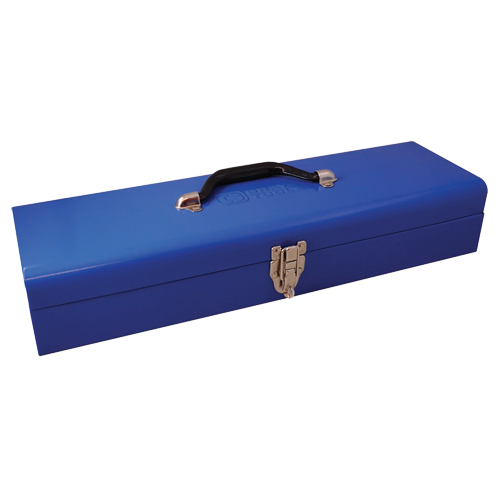 Low Profile Utility Tool Box, 20" D x 6-1/4" W x 5" H, Blue Les Distributions ICE