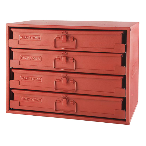 R&acirc;telier avec 4 boîtes &agrave; compartiments, 4 compartiments, 20-1/2" la x 12-1/2" p, 14-5/8" h, Rouge Les Distributions ICE