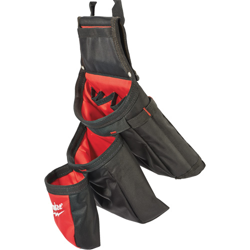 Contractor Work Belt With  Suspension Rig, Nylon, Black Les Distributions ICE