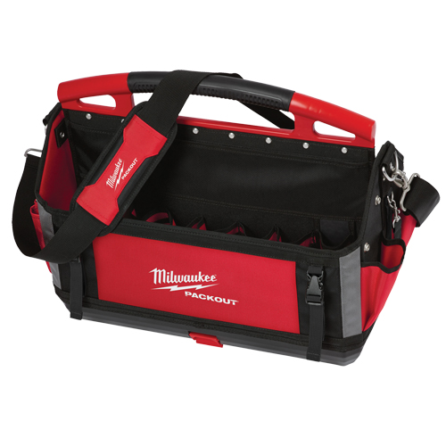 Fourre-tout Packout, Nylon balistique, 32 pochettes, Noir/Rouge Les Distributions ICE