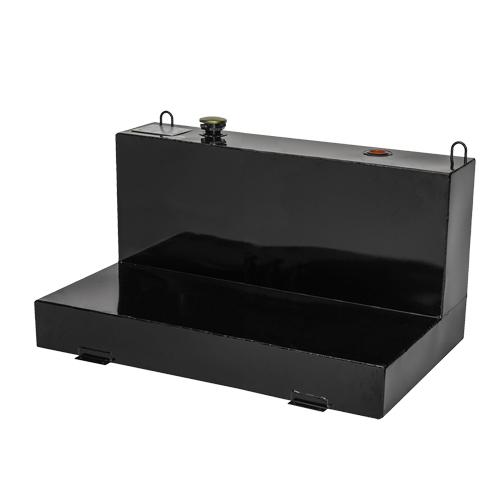 Steel Fuel Transfer Tank, Steel, 100 Gal. Capacity, Black Les Distributions ICE