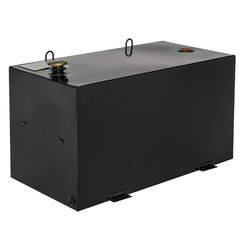 Steel Fuel Transfer Tank, Steel, 100 Gal. Capacity, Black Les Distributions ICE