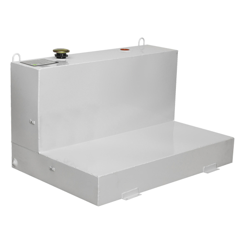 Steel Fuel Transfer Tank, Steel, 85 gal. Capacity, White Les Distributions ICE