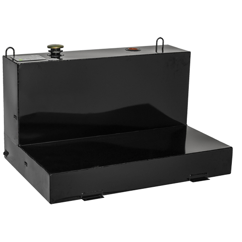 R&eacute;servoir de transfert pour carburant en acier, Acier, Capacit&eacute; 85 gal., Noir Les Distributions ICE