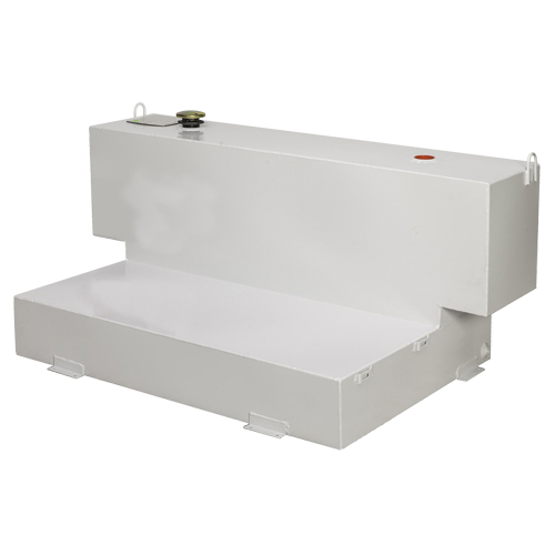 Steel Fuel Transfer Tank, Steel, 100 Gal. Capacity, White Les Distributions ICE