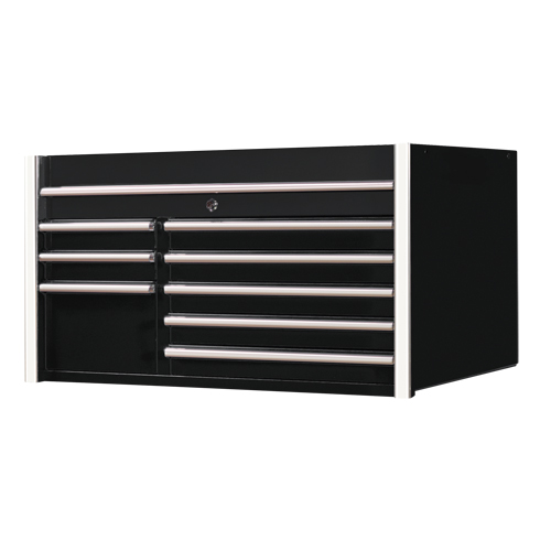 RX Series Tool Chest, 41" W, 8 Drawers, Black Les Distributions ICE