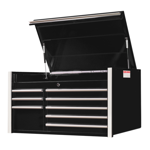 RX Series Tool Chest, 41" W, 8 Drawers, Black Les Distributions ICE
