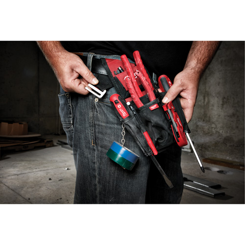 Compact Utility Pouch, Multiple Tool Holder, Nylon, 7 Pockets Les Distributions ICE