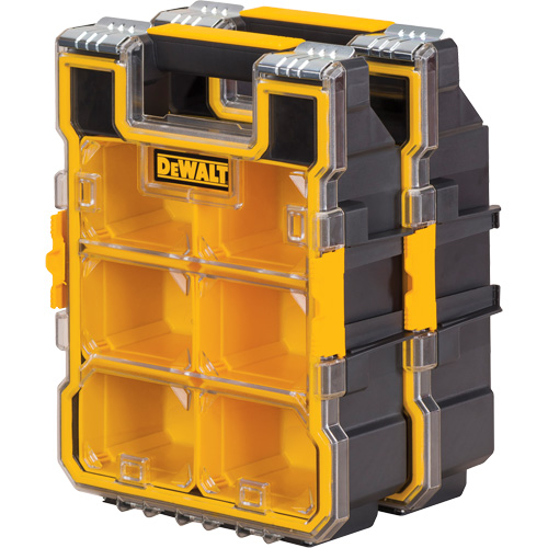 Organisateur de format moyen PRO, 4-1/2" la x 10-1/4" p x 13-3/5" h, Noir/Jaune Les Distributions ICE