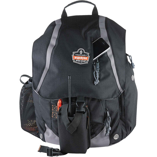 Arsenal&reg; 5143 Tool Backpack, 15" L x 8" W, Black, Polyester Les Distributions ICE