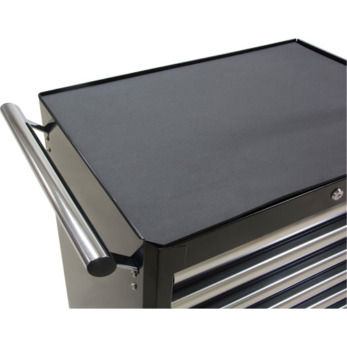 Chariot &agrave; outils industriel, 7 tiroirs, 27" la x 18-3/4" p x 39" h, Noir Les Distributions ICE