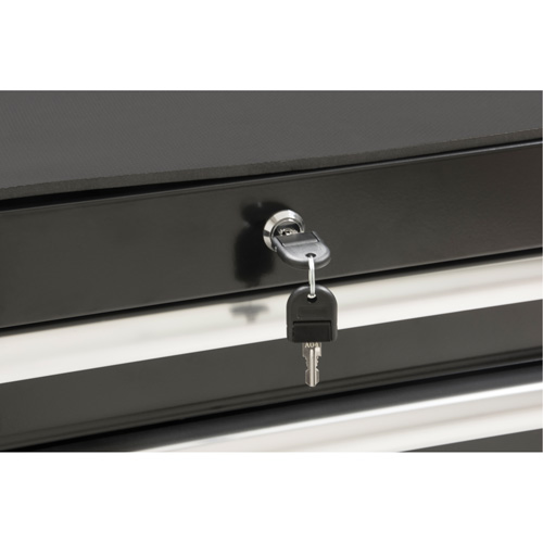 Chariot &agrave; outils industriel, 7 tiroirs, 27" la x 18-3/4" p x 39" h, Noir Les Distributions ICE