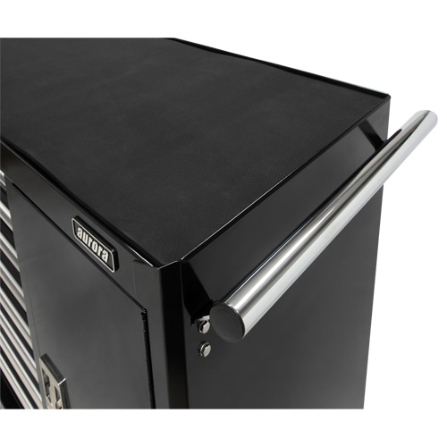 Industrial Tool Cart, 8 Drawers, 44-3/10" W x 21-1/10" D x 36-7/10" H, Black Les Distributions ICE
