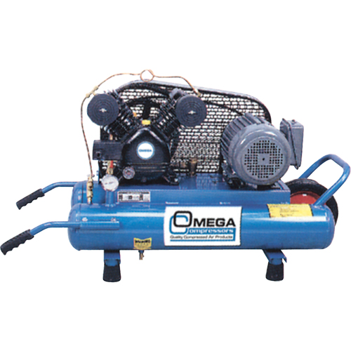 Contractor Series Air Compressors, Electric, 6.6 Gal. (8 US Gal), 125 PSI, 115/1 V Les Distributions ICE