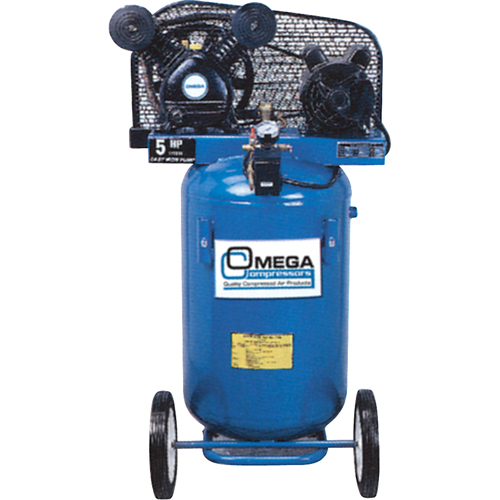 Compresseurs d'air s&eacute;rie professionnelle, &eacute;lectrique, 16,6 gal. (20 gal. US), 125 PSI, 115/1 V Les Distributions ICE