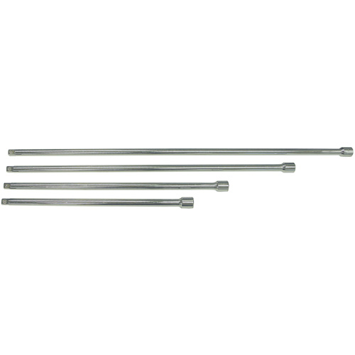 Jeu de barres rallonges SE12-4S, Prise de 1/2", Fini Chrome, 4 M Les Distributions ICE