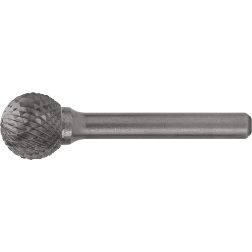 CLEVELAND Solid Carbide Burrs - Ball Shape, 1/8" Dia., 1/8" Shank Les Distributions ICE
