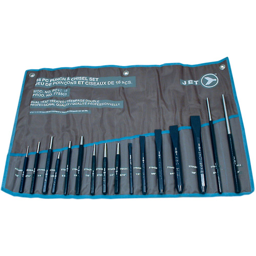 Jeu de poinçons et ciseaux PC16-1S, 16 morcea Les Distributions ICE