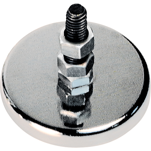 Aimants ronds &agrave; profil bas, dia. 2-1/4", Force de 5 lb Les Distributions ICE