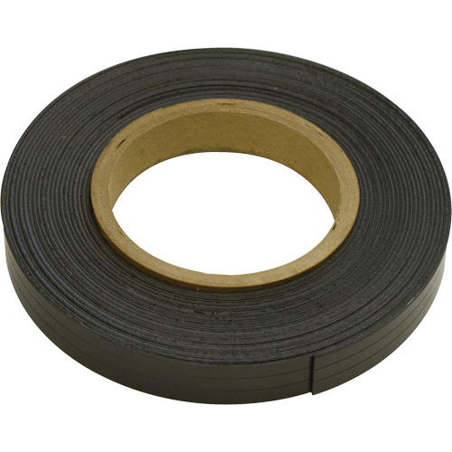 Magnetic Strips, 100' L x 1" W, 1/32" Thickness, Strength of 4 lbs. per Lin. Ft. Les Distributions ICE