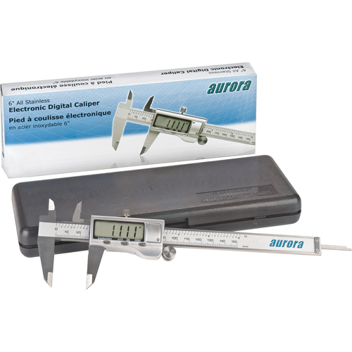 Pieds &agrave; coulisse num&eacute;riques & &eacute;lectroniques, R&eacute;solution de 0,001" (0,03 mm), 0 - 6" (0 - 152 mm) gamme de mesure Les Distributions ICE