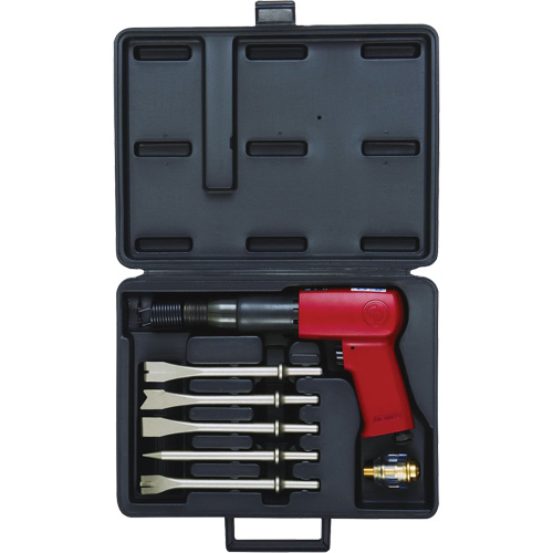 Heavy-Duty Air Hammer Kit, 25 CFM, 1/4", 2300 BPM, 3/4" x 3-1/2" (19 mm x 89 mm) Les Distributions ICE