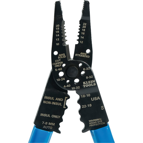 All Purpose Long Nose Tools, 8-1/4" L, 10 - 22 AWG Les Distributions ICE
