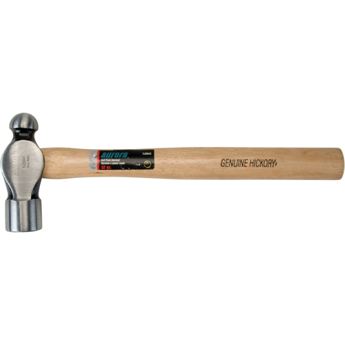 Ball Pein Hammer, 32 oz. Head Weight, Plain Face, Wood Handle Les Distributions ICE